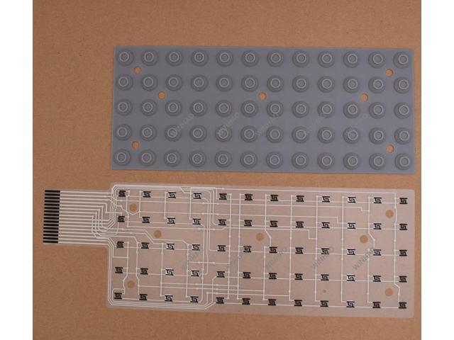 10set/lot Compatible keyboard mat + keyboard film fit for WINCOR TA61 Keyboard