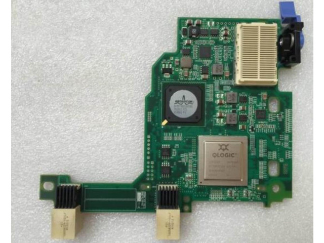 44X1942 44X1940 44X1943 8271 HS22 HS22V QMI3572 Dual-port Mezzanine Adapter 8GbE FC LC SR HBA PCIe Controller Card