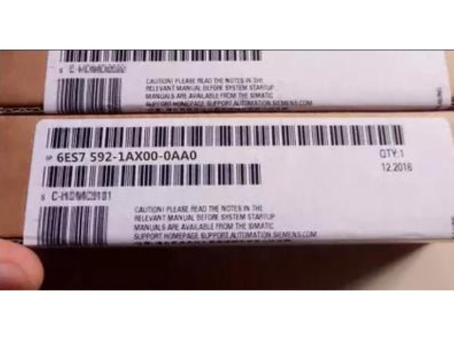 In box 6ES7592-1AX00-0AA0