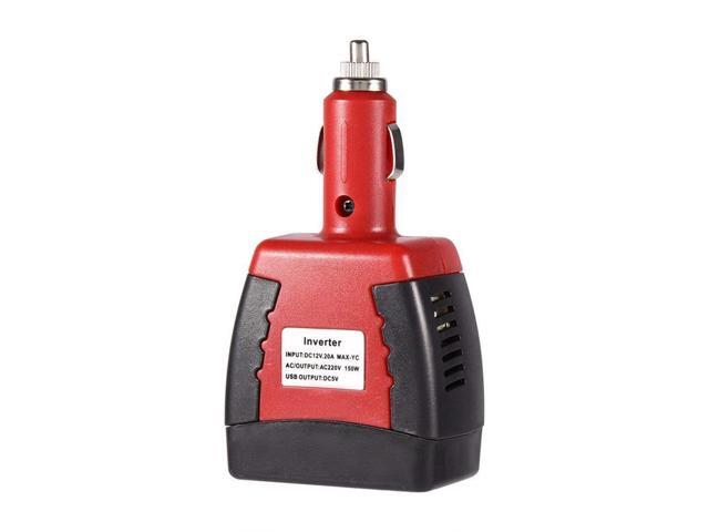 150W Power Inverter,DC 12V to 220V AC Car Inverter with USB Charging Ports Adapter Converter