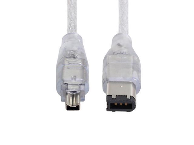 1394 6Pin to Firewire 400 IEEE 1394 4 Pin Male iLink Adapter Cord Cable for Camera Camcorder