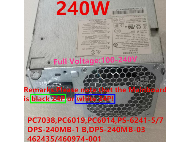 PSU For HP 5800 7900 240W Power Supply PC7038 PC6019 PC6014 PS-6241-5 PS-6241-7 