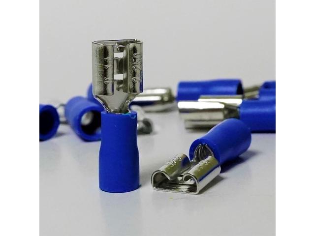 Supco T1002 Insulated Female Slip On Electrical Terminal Connector Pack of 20 for 16-14 Wire