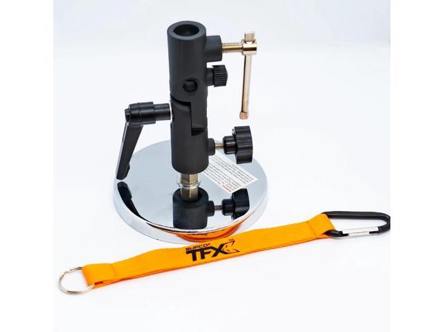 Supco TradeFox 60' Black Umbrella with Magnetic Base Kit MUKIT Stay Cool and Dry when Doing Outdoor Repair Work Includes Lanyard to Help Secure...