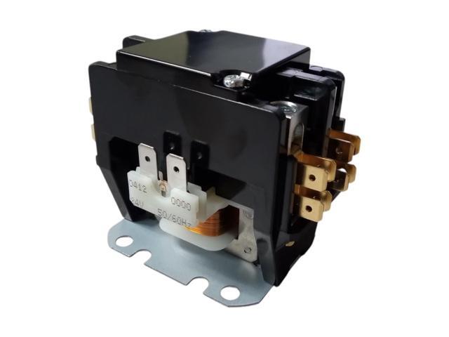 Supco DP40242 Contactor 40 FLA 50 RLA 24 Volts 2 Pole