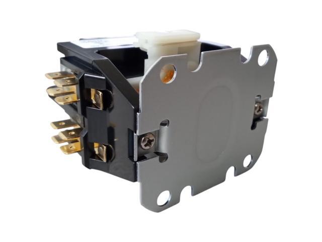 Supco DP40242 Contactor 40 FLA 50 RLA 24 Volts 2 Pole