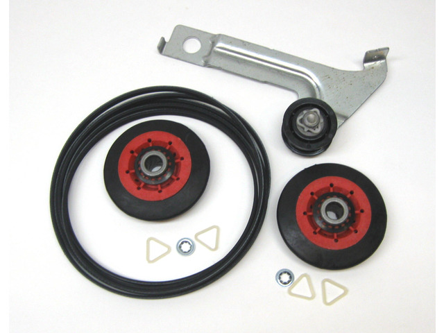 DECABKIT Dryer Rebuild Kit Includes 8547174V Pulley 349241T Rollers 8547168 Belt