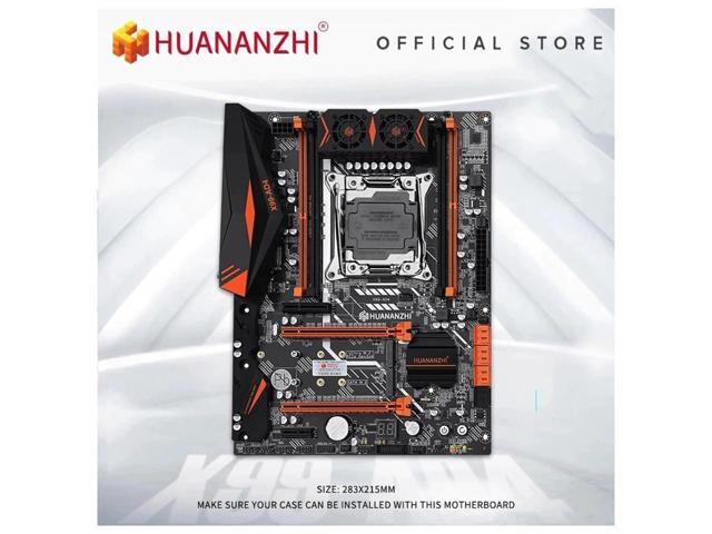 HUANANZHI X99 AD4 V2.0 X99 Motherboard with Intel XEON E5 LGA 2011-3 All Series DDR4 RECC128GB M.2 PCI-E NVME NGFF ATX Server Mainboard
