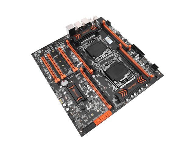 HUANANZHI X99 F8D X99 Motherboard Intel Dual CPU X99 LGA 2011-3 E5 V3 DDR4 RECC 256GB M.2 NVME NGFF USB3.0 E-ATX X99 Server