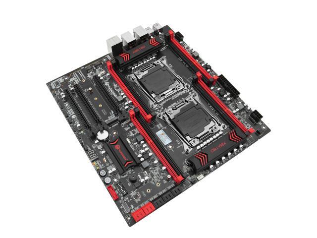 HUANANZHI X99 T8D Motherboard Intel Dual CPU X99 LGA 2011-3 E5 V3 DDR3 RECC M.2 NVME NGFF USB3.0 E-ATX Server Mainboard Workstation