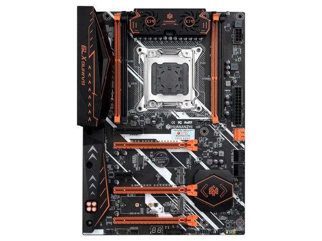 HUANANZHI X79 DELUXE V7.1 Motherboard LGA 2011 ATX USB3.0 SATA3 PCI-E NVME M.2 support REG ECC NON-ECC memory
