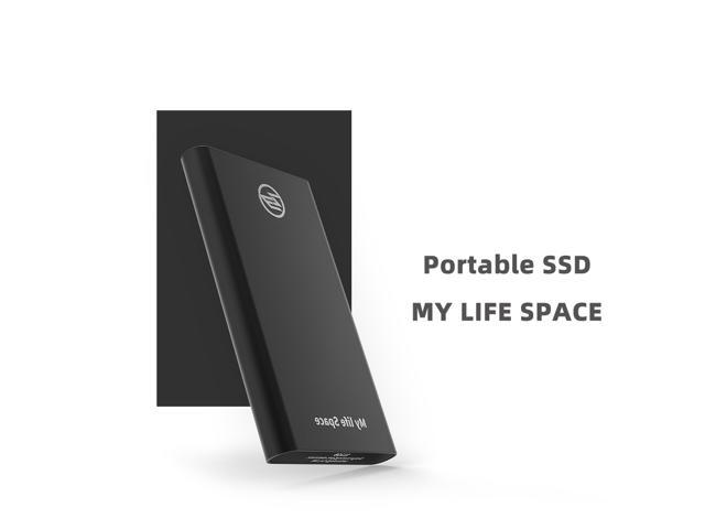 KingSpec External SSD 960GB Internal Solid State Drive Portable SSD Hard Drive Type-C to USB 3.1