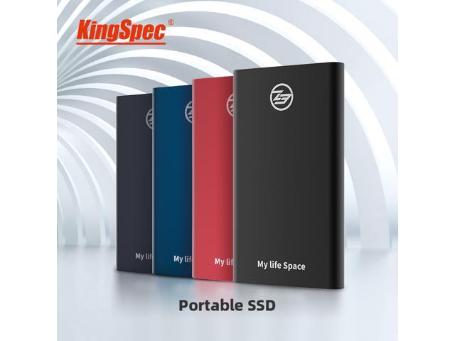 KingSpec External SSD 960GB Internal Solid State Drive Portable SSD Hard Drive Type-C to USB 3.1