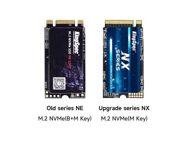 The KingSpec Solid State Drive NX Series 1 TB M.2 2242 PCIe 3.0 x 4 NVMe 1.3 SSD High-Performance for PC Laptop Desktop Ultrabook and Portable...