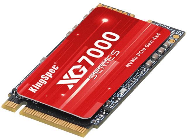 KingSpec 512GB NVMe PCIe 4.0x4 M.2 2242 Internal Solid Drive High Performance Read/Write Speed Up to 7000/4200 MB/s Support NVMe 1.4