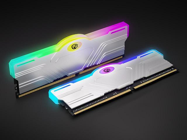 KingSpec DDR4 RAM RGB 32GB (2 x 16GB) Memory Module 3600 MHz 288-Pin 1.35V UDIMM with Silver Heat Dissipation Vest for Computer Desktop PC...