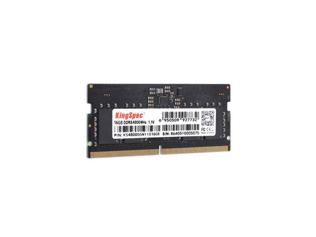 KingSpec 32GB (2 x 16GB) 262-Pin DDR5 SO-DIMM Laptop RAM 4800 (PC5 38400) Notebook Memory 32GB (2 x 16GB)
