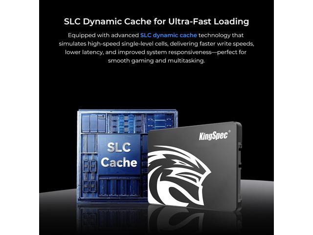 KingSpec P3 SSD 2TB Internal 2.5' Solid State Drive 2.5 Inch SATA III 3D NAND Flash Data Storage, Speed up to 560MB/s, laptop PC Desktop...