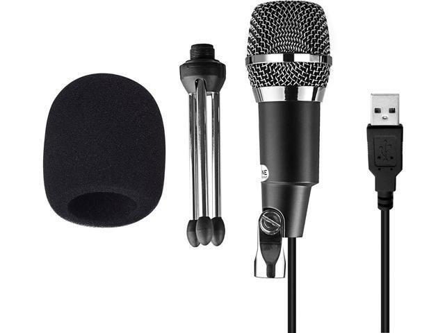 FIFINE USB Microphone, Plug and Play Home Studio USB Condenser Microphone for Skype, Recordings for YouTube, Google Voice Search, Games, for...