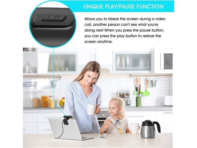4K Webcam, Webcam 8MP HD Computer Camera with Microphone, Pro Streaming Web Camera with Privacy Shutter and Tripod, Desktop Laptop USB Webcams