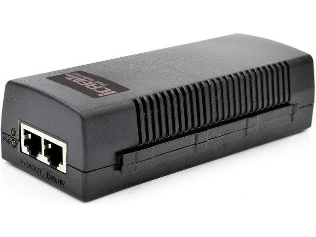 60W Gigabit PoE+ Injector, 10/100/1000Mbps, PoE++ Injector Ethernet Adapter, Shidlded RJ-45, IEEE 802.3af/at/bt Compliant, Up to 328 Ft, Replace of...