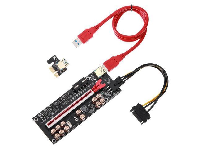 PCI-E 1X to 16X graphics card extension cable VER018 PRO PCI-E 1X to 16X graphics card adapter cable