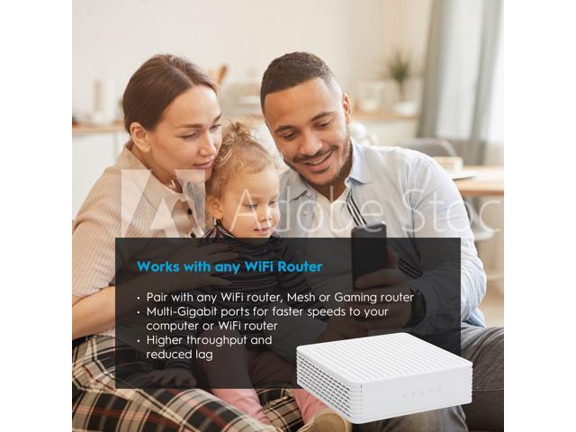Hitron DOCSIS 3.1 Cable Modem (DOCSIS 3.1 Modem), 6 Gbps Max Speed Approved for Comcast Xfinity Gigabit and Charter Spectrum White (1 Gbps...