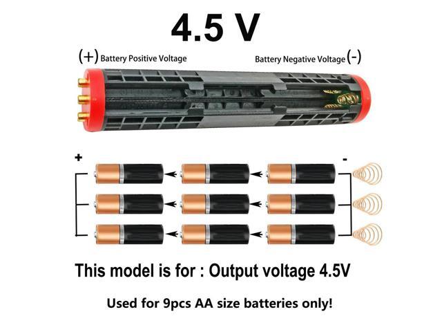 High power and high quality 9AA dry battery holder, an accessory for the high power torches