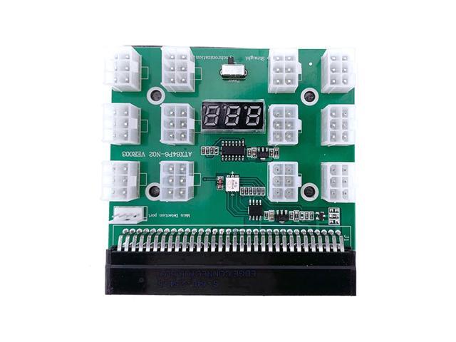 DPS-1200FB A 1200W PSU Power Supply + Breakout Board + 12pcs 6pin-to-8pin Cables