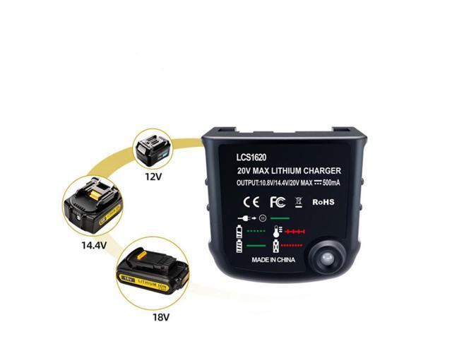 Paiying 20V Lithium Battery Charger Max Output 500mA For Black and Decker Battery LBX20 LBXR20 LB20