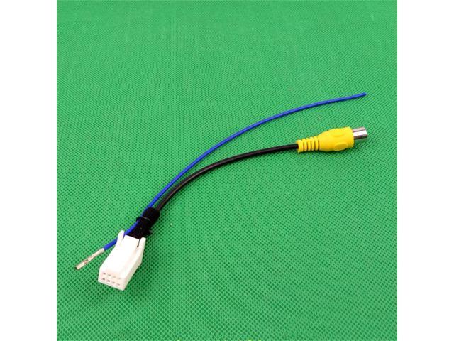 Yingshan Reverse Rear Camera Video Plug Converter Cable Adapter Kit 8-Pin For Subaru