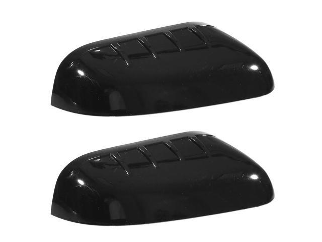 Yingshan Pair Left & Right Top Half Mirror Covers Gloss Black for Ford Explorer 2011-2015