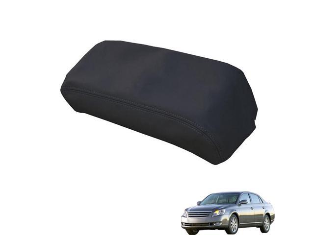 Acaigel Black Leather Center Console Lid Armrest Cover Trim For Toyota Avalon 2005-2012