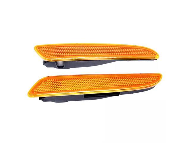 Yingshan 2Pcs Front Bumper Side Marker Light Lamp For Mercedes Benz E-Class W211 2007-2009
