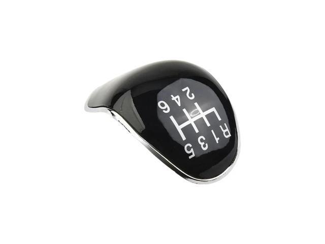 Paiying 6 Speed Gear Stick Shift Knob Cap Cover Insert Black For Ford Focus Fiesta