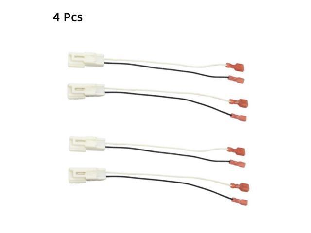 Paiying 4Pcs Car Door Speaker Wire Harness Adaptor Cable 72-7300 For Kia Hyundai