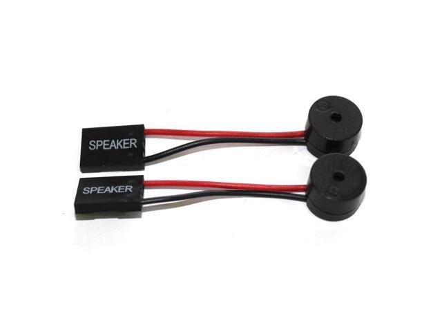 5 Pcs Speaker Cables Mini Plug Speaker For PC Interanal Computer Motherboard Speaker Mini Onboard Case Buzzer Board Beep Alarm Speaker Kit