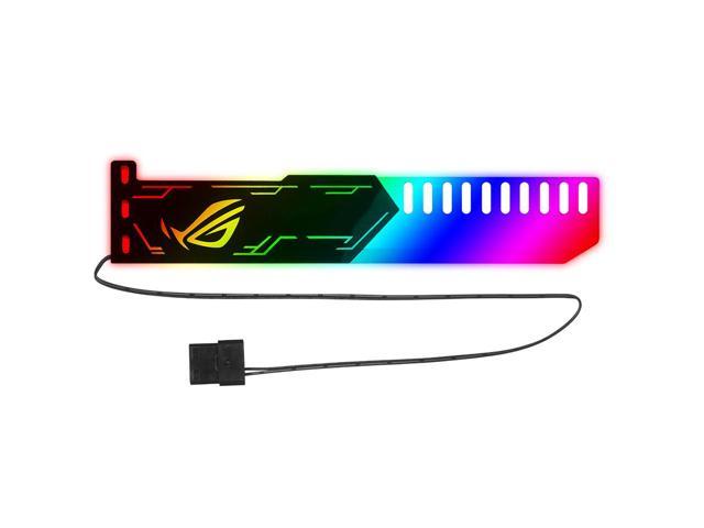 RGB Graphics Card Stand Colorful Horizontal 4Pin Supply with LED Light Card Holder