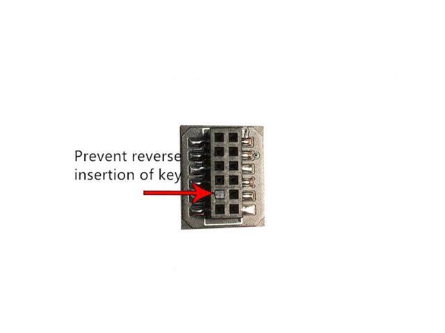 For MSI 12PIN SPI MS-4462 TPM 2.0 Security Module Trusted Platform Module