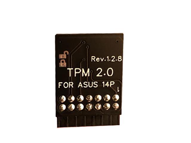TPM 2.0 Security Module Supports Windows 11 For ASUS Motherboard 14 Pin LPC Card