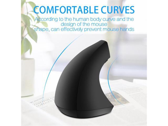 Wireless Mouse Optical Vertical Mice 6 Keys USB Wireless 2.4GHz