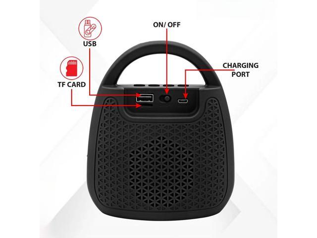 Glorine Bluetooth Speaker Wireless Outdoor Portable Waterproof Loud Small Blue Tooth USB Bocinas For Patio Pool Party Beach Home Travel