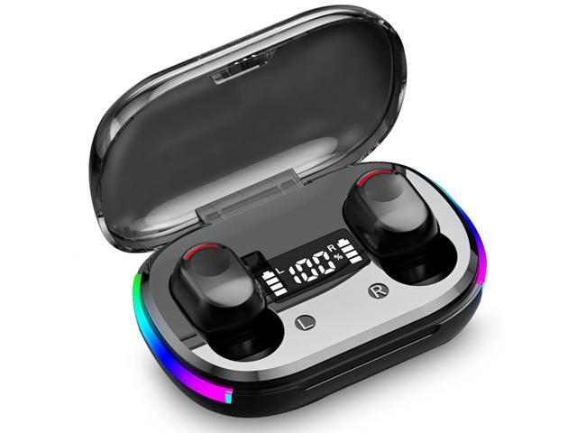 Glorine Wireless V5.3 TWS Earbuds In-Ear Stereo Headset Earphone Earpiece With Microphone Magnetic Charging Dock For Driving Working Traveling...