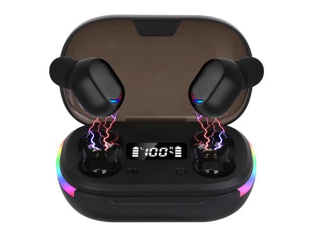 Glorine Wireless V5.3 TWS Earbuds In-Ear Stereo Headset Earphone Earpiece With Microphone Magnetic Charging Dock For Driving Working Traveling...