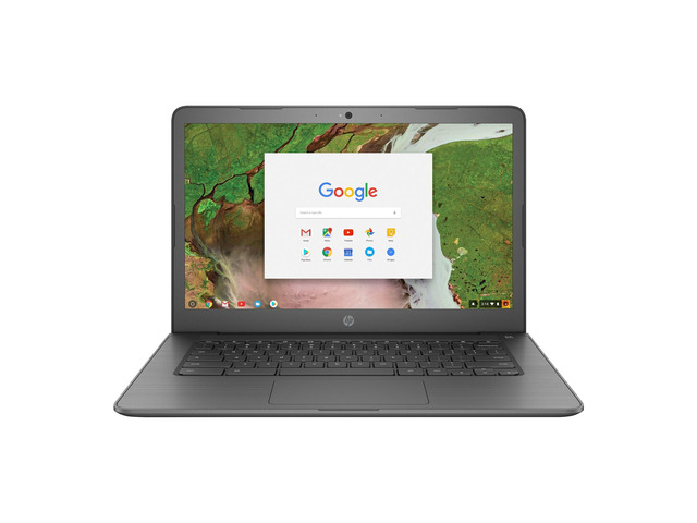 HP Chromebook 14-CA061 14' Touch 4GB 32GB eMMC Celeron N3350 1.1GHz ChromeOS, Gray