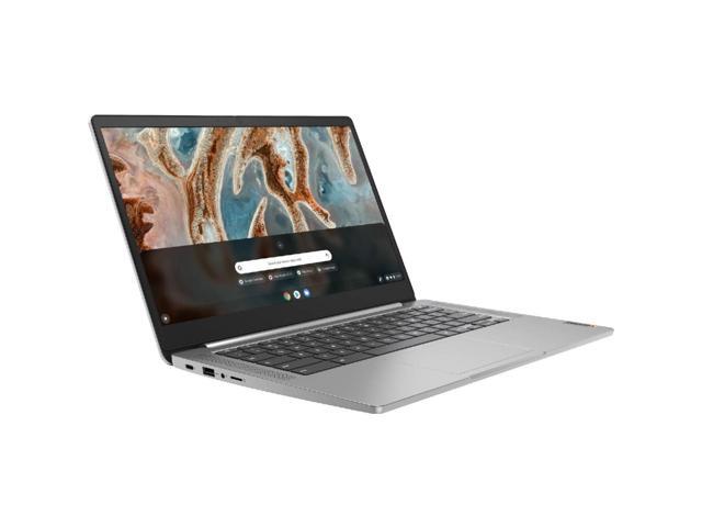 Lenovo - Chromebook 3 14" LCD Touchscreen Laptop - Mediatek MT8183 2019 - 4GB Memory - 64GB eMMC - Arctic Grey - image 10
