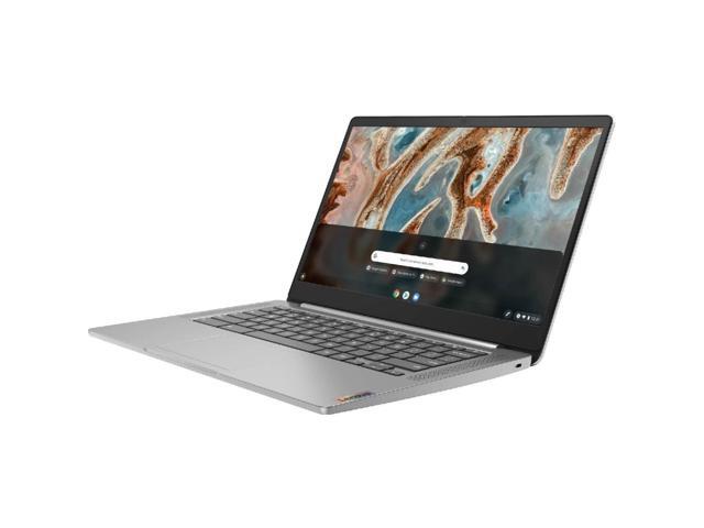 Lenovo - Chromebook 3 14" LCD Touchscreen Laptop - Mediatek MT8183 2019 - 4GB Memory - 64GB eMMC - Arctic Grey - image 11