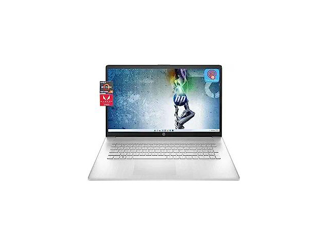 HP 17.3' Touchscreen Flagship Laptop, AMD Ryzen 5 7530U(Up to 4.5GHz),16GB RAM,1TB PCIe SSD, WiFi6, Numpad Windows 11 Home,Silver