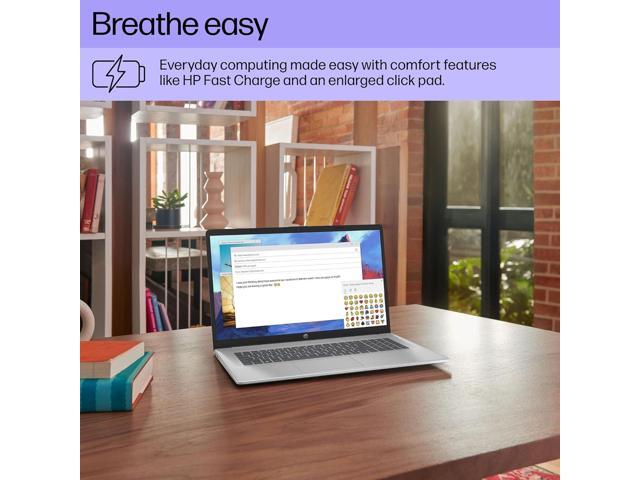 HP 17.3 HD+ Touchscreen Laptop,AMD Ryzen 5 7530U(Beats i7-1165G7),Wi-Fi 6 and AMD Radeon Graphics,64 GB RAM,2 TB SSD,Win 11 Pro