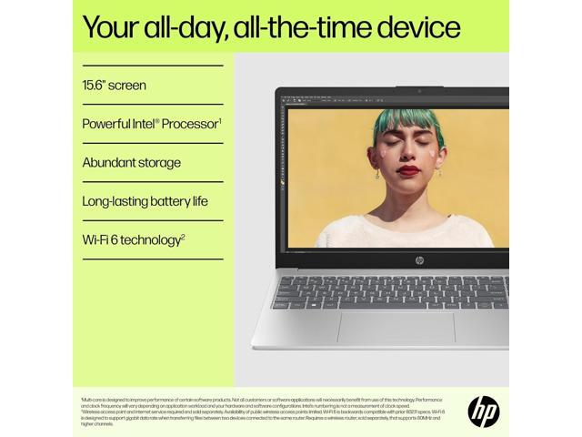HP 15.6' FHD Touch Laptop,Intel Core i7 1355U,Backlit KB,Fingerprint Reader,64 GB RAM,2 TB PCIe SSD,Win 11 Pro